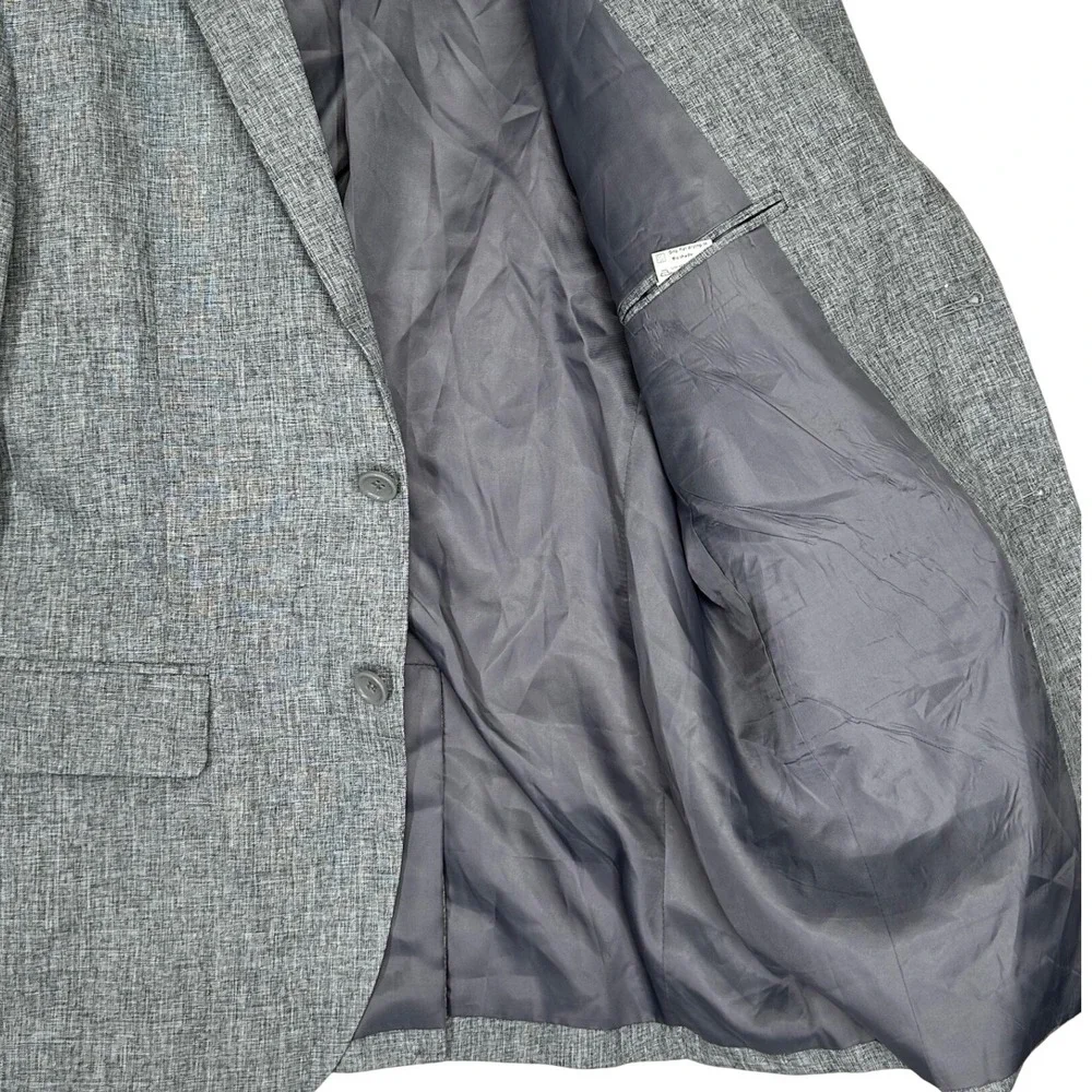 Kohl's Elite Spirit Men's Gray 2 Button Sport‎ Coat Size Small New with Tags